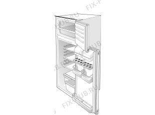 Холодильник Gorenje RFI4121AW (373976, HZI2026) - Фото